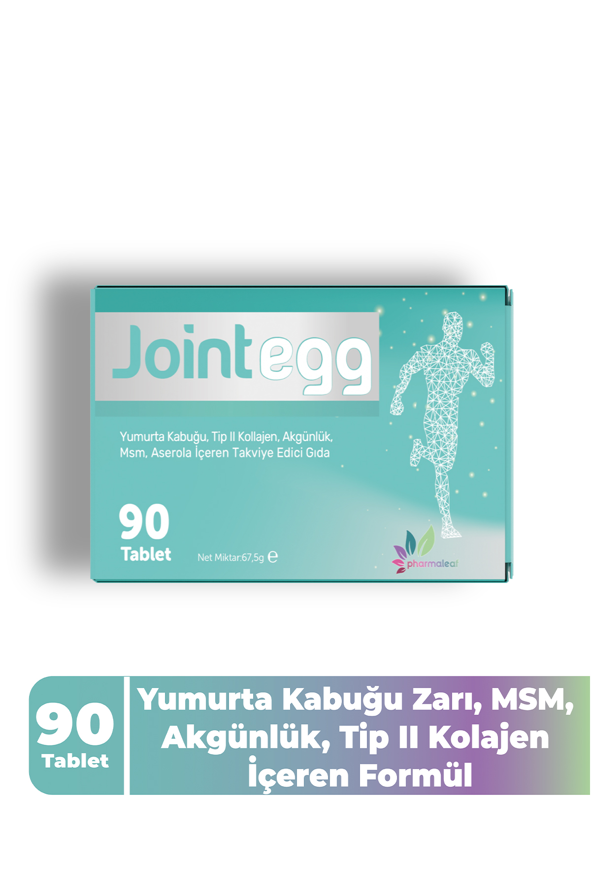 Jointegg 90 Tablet – Yumurta Kabuğu Zarı, Tip 2 Kolajen, MSM ve C Vitamini İçeren Eklem Takviyesi
