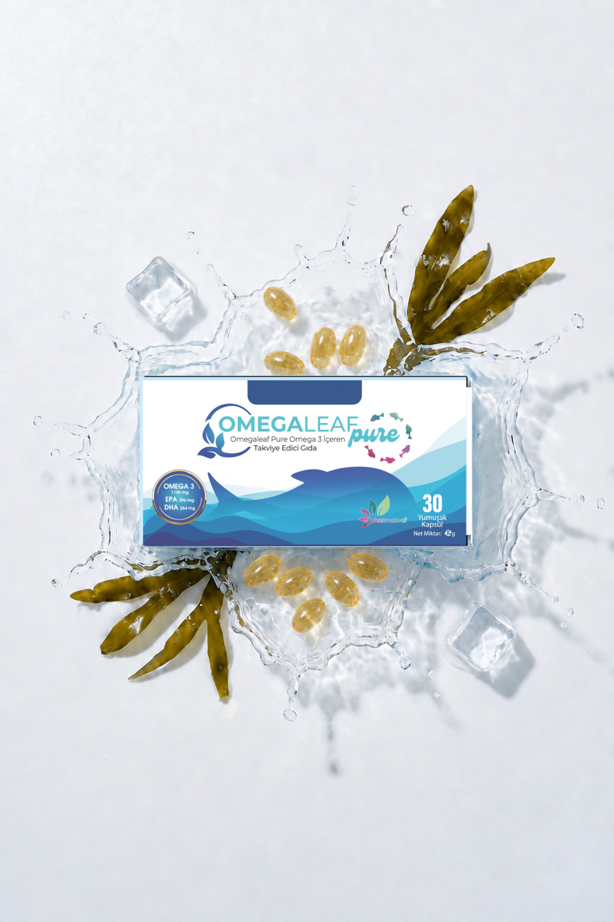 Omegaleaf Pure 30 Kapsül – Omega-3 (EPA & DHA) Takviyesi - Görsel 5