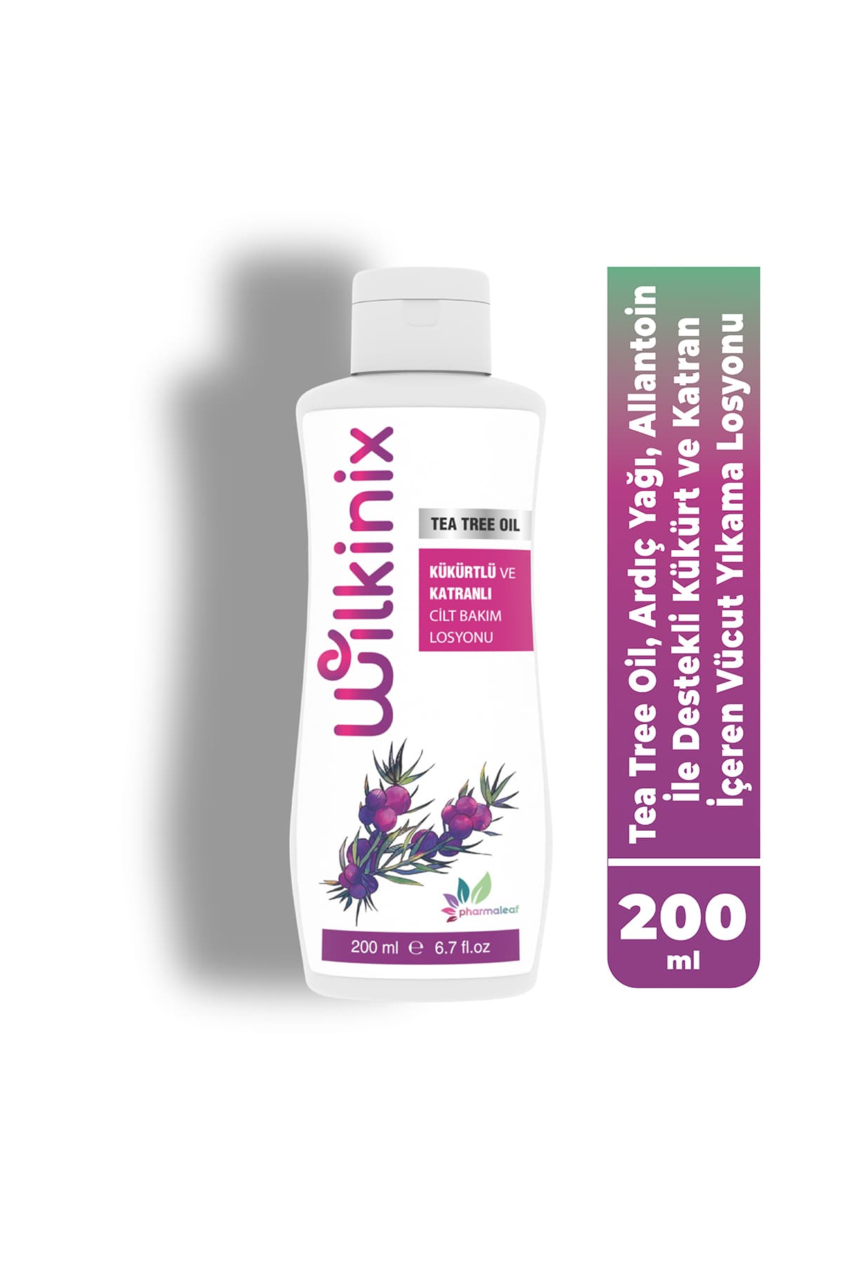 Wilkinix Kükürtlü & Katranlı Vücut Yıkama Losyonu – 200 ml