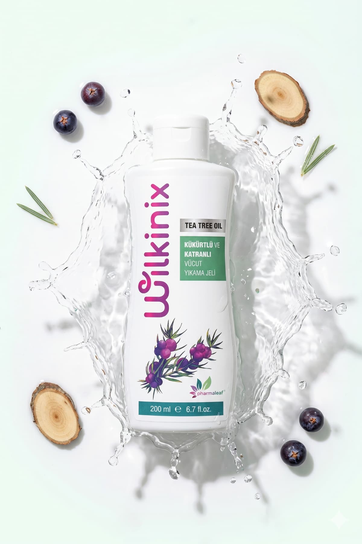 Wilkinix Kükürtlü & Katranlı Vücut Yıkama Jeli – 200 ml - Görsel 2