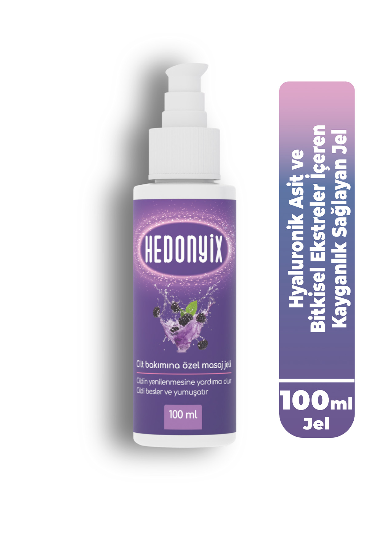 Hedonyix Hiyaluronik Asit, At Kestanesi Özlü ve E Vitaminli Cilt Bakım Masaj Jeli 100 ml